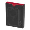 Batterie externe magnétique SMART de 5 000 mAh en plastique recyclé avec cordon noir
