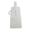 Bouteille d'eau pliable Sipzy de 480&nbsp;ml Standard | Blanc | sans marquage | non disponible | non disponible
