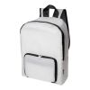 Sac à dos pliable EcoFold de 15 L en RPET Standard | blanc | sans marquage | non disponible | non disponible | non disponible