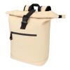 Sac à dos enroulable Resi Plus de 18 L et 15" en matériaux recyclés certifiés GRS Standard | Oatmeal | sans marquage | non disponible | non disponible | non disponible