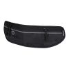 Ceinture de course Nomad en matériaux recyclés certifiés GRS Noir