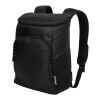 Sac à dos Chillpack réfrigérant recyclées GRS pour 18&nbsp;canettes 16L Standard | Noir | sans marquage | non disponible | non disponible | non disponible