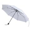 Parapluie manuel pliable Aaron 23 pouces blanc