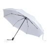Parapluie pliable Gale de 69 cm à ouverture et fermeture automatiques en RPET blanc