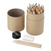 Set de 26 crayons de couleur Standard | Naturel | sans marquage | non disponible | non disponible