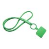 Tour de cou porte-téléphone Tubyard avec tube en plastique recyclé Vert | sans marquage | non disponible | non disponible