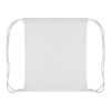 Sac avec cordon Cal avec impression par sublimation blanc-blanc | sans marquage | non disponible | non disponible