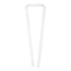 Lanyard Kord en RPET avec badge en papier blanc | 20mm