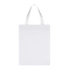 Sac en papier Smartfold 230 g/m² avec anses en ruban et pelliculage brillant - 24 x 10 x 32 cm blanc
