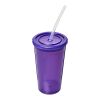 Gobelet à double paroi Stadium 350 ml Violet | sans marquage | non disponible | non disponible