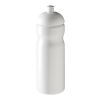 Bouteille avec couvercle dôme H2O Base® - 650 ml Blanc | sans marquage | non disponible | non disponible
