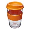 Gobelet Americano® cortado 300 ml avec bandeau antidérapant Orange | sans marquage | non disponible | non disponible