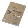 Carnet A6 à couverture souple recyclée en kraft Novella Austen avec 100 feuilles Naturel | sans marquage | non disponible | non disponible