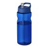 Gourde de sport H2O Active® Base Tritan™ de 650&nbsp;ml avec couvercle à bec verseur Bleu-Bleu | sans marquage | non disponible | non disponible