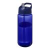 Bouteille de sport H2O Active® Octave Tritan™ de 600 ml avec couvercle à bec verseur Bleu-Bleu | sans marquage | non disponible | non disponible