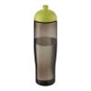 Bouteille de sport H2O Active® Eco Tempo de 700 ml avec couvercle dôme Citron vert-Charbon | sans marquage | non disponible | non disponible