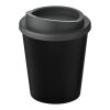 Gobelet recyclé Americano® Espresso Eco de 250 ml Noir-Gris | sans marquage | non disponible | non disponible