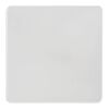 Sous-verre carré Renzo en plastique Translucide | sans marquage | non disponible | non disponible