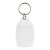 Porte-clefs plastique Access blanc | sans marquage | non disponible | non disponible