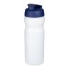 Bouteille Baseline® Plus de sport avec couvercle à clapet - 650 ml Translucide-Bleu | sans marquage | non disponible | non disponible