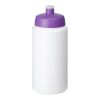Bouteille Baseline® Plus avec couvercle sport et bandeau antidérapant - 500 ml Translucide-Violet | sans marquage | non disponible | non disponible