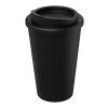 Gobelet isolant recyclé Americano® 350 ml Noir | sans marquage | non disponible | non disponible