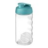 Shaker H2O Active Bop en plastique transparent - 500 ml Bleu aqua-Blanc | sans marquage | non disponible | non disponible