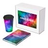 Coffret cadeau Keswick – Carnet Novella Brontë et gobelet Americano blanc