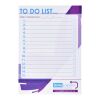Bloc-notes Desk-Mate® A5 blanc | 25 pages | sans marquage | non disponible | non disponible