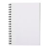 Carnet de note à spirales A6 - pages blanches Blanc-Noir | 50 Seiten | sans marquage | non disponible | non disponible