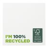 Notes autocollantes recyclées 75 x 75 mm Sticky-Mate® Blanc | 25 Seiten | sans marquage | non disponible | non disponible