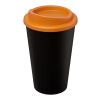 Gobelet Americano® de 350&nbsp;ml isotherme Orange-Noir | sans marquage | non disponible | non disponible
