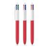 BIC® 4 Colours Soft Blanc-rouge