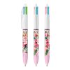 BIC® 4 Couleurs Fashion bille Blanc-Violet pastel | sans marquage | non disponible | non disponible