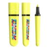 BIC® Highlighter Flat jaune/noir | sans marquage | non disponible | non disponible
