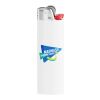 BIC® J26 Briquet blanc | Sérigraphie 1 couleur | Corps-face avant | 20.00 mm x 50.00 mm