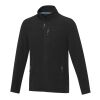 Veste Amber pour homme en polaire recyclée GRS entièrement zippée Noir | M