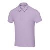  Polo Akoya unisexe en tissu éponge recyclé Lilas | L | sans marquage | non disponible | non disponible