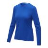 T-shirt bio GOTS manches longues pour femme Panoka Standard | Bleu | XXL | sans marquage | non disponible | non disponible | non disponible