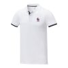 Polo Morgan manches courtes deux tons homme Standard | Blanc | XS | sans marquage | non disponible | non disponible | non disponible