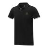 Polo Morgan manches courtes deux tons homme Standard | Noir | M | sans marquage | non disponible | non disponible | non disponible