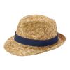 Chapeau de paille Pricus Marine-Naturel | sans marquage | non disponible | non disponible | non disponible