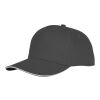 Casquette sandwich 5&nbsp;panneaux Ceto Gris storm
