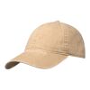 Casquette lavée à 6 panneaux Grafton Standard | Oatmeal | sans marquage | non disponible | non disponible | non disponible