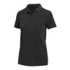 Polo délavé pour femme Calgary de 200&nbsp;g/m2 Standard | Noir | S | sans marquage | non disponible | non disponible | non disponible