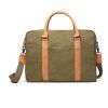 VINGA Sac pour ordinateur en toile Bosler vert | sans marquage | non disponible | non disponible