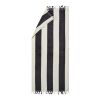 VINGA Drap de bain Valmer noir-blanc | sans marquage | non disponible | non disponible | non disponible