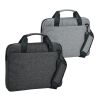 GRAPHS LAPTOP. Sacoche pour ordinateur portable 14'' en 600D Gris clair | sans marquage