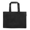 CAMDEN. Sac en coton (50%), coton recyclé (30%) et polyester (20% rPET) (280 g/m²) Noir | sans marquage
