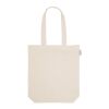 GIRONA. Sac en coton (50%), coton recyclé (30%) et polyester (20% rPET) (220 g/m²) Beige | sans marquage
